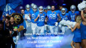 Game Preview: Detroit Lions vs. New Orleans Saints - Crucial Clash at Caesars Superdome!
