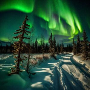 Northern lights display Witness the Splendor of Aurora Borealis