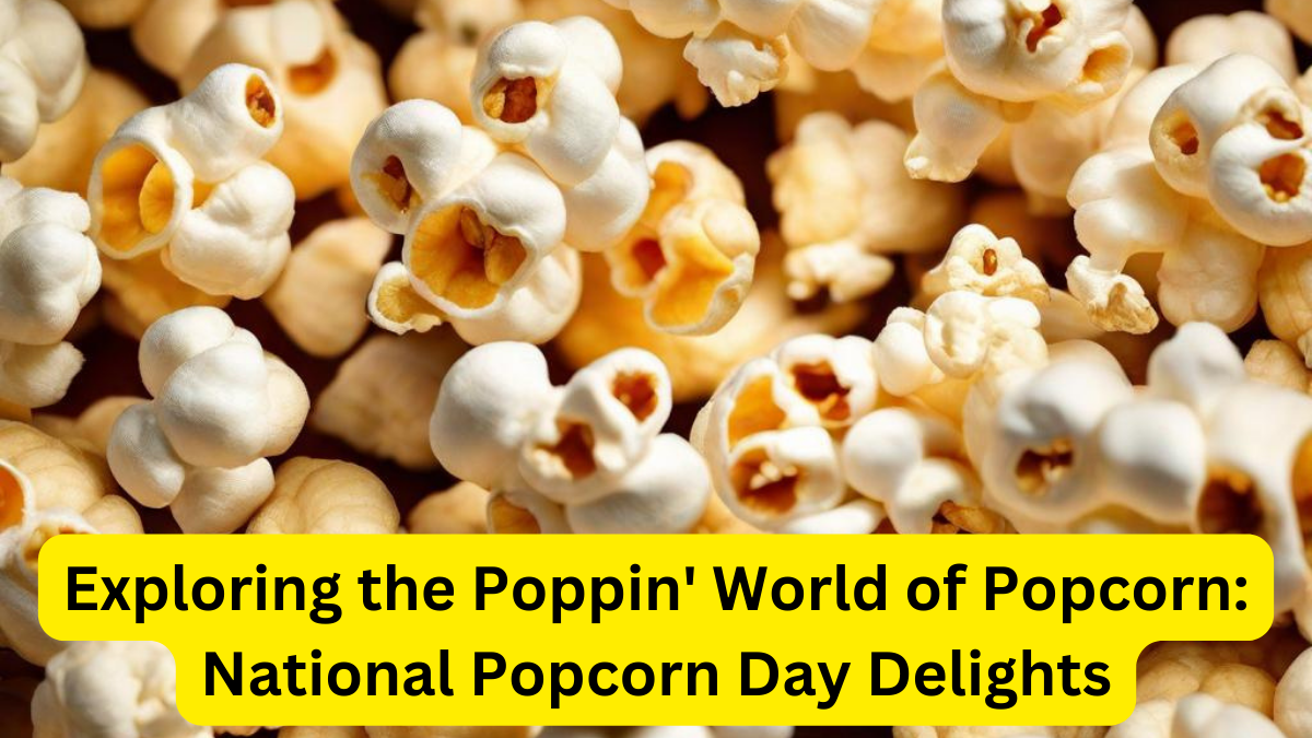 Exploring the Poppin' World of Popcorn: National Popcorn Day Delights