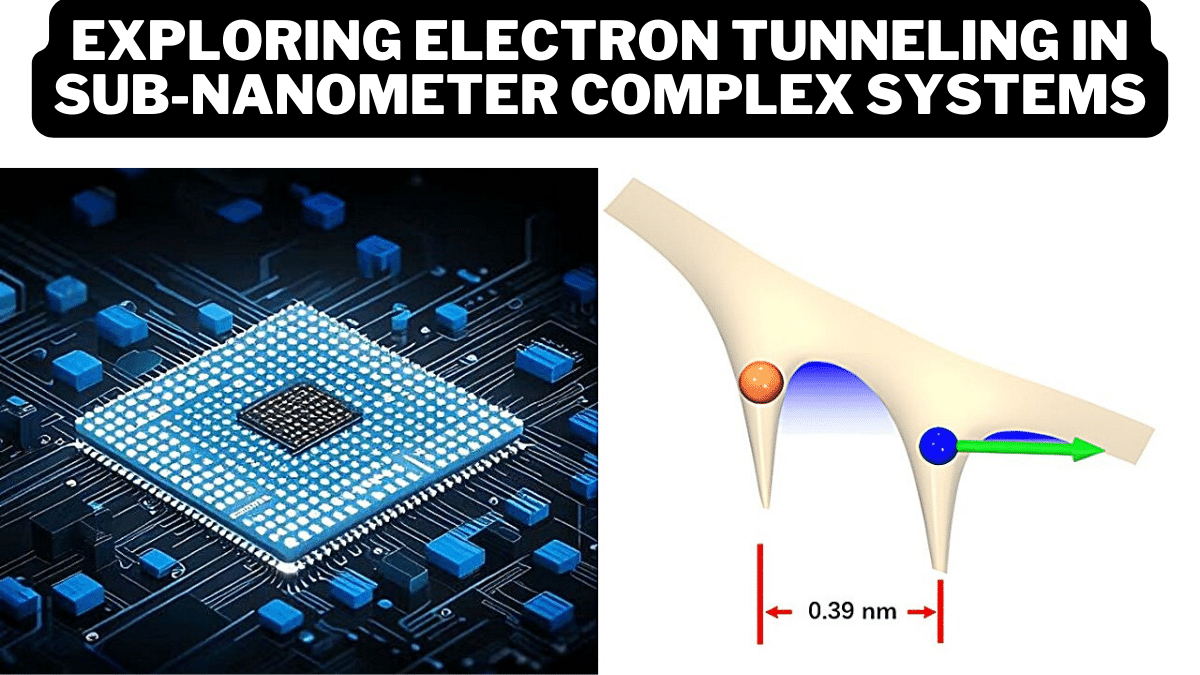 Exploring electron tunneling in sub-nanometer complex systems