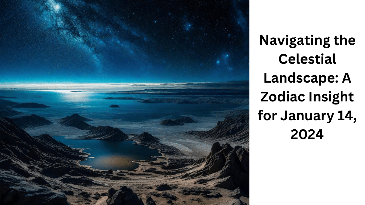 Navigating the Celestial Landscape: A Zodiac Insight for January 14 2024